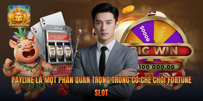 Payline là một phần quan trọng trong cơ chế chơi fortune slot